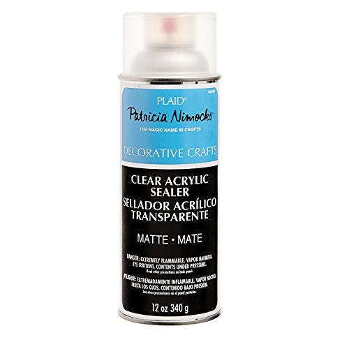 Plaid Patricia Nimocks Clear Acrylic Sealers (12-Ounce), CS200306 Matte