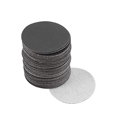 uxcell 2-Inch Hook and Loop Sanding Disc Wet/Dry Silicon Carbide 600 Grit 50 Pcs - size: 600 Grit