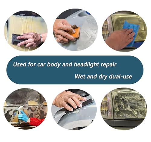 60 Pcs 9x3.6 Inch 10 Grit Mixed Packing Wet and Dry Sandpaper Sheets, Woodworking Furniture/Automobiles/Metal/Lacquer Polishing Sanding Sheets, 80/120/240/400/600/800/1000/1500/2000/3000 Grit - style: Mix 80-3000 Grit