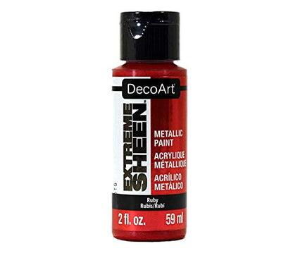 DecoArt DPM20-30 EXTREME SHEEN RUBY, 2 Fl Oz (Pack of 1) - color: Ruby, size: 2 Fl Oz (Pack of 1)