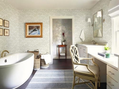 Peel and Stick Wallpaper for Bedroom Khaki&Beige Leaf Self-Adhesive - color: Khaki and Beige, size: 17.3" x 393"