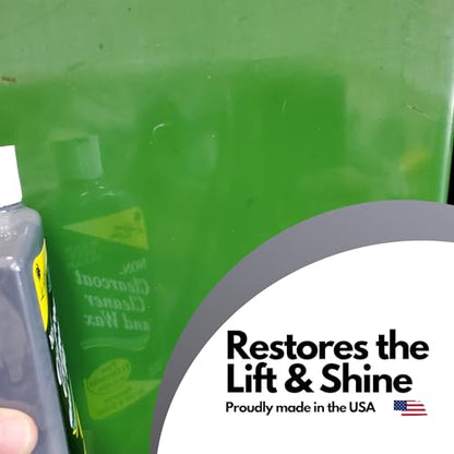 CALIFORNIA CUSTOM M-Ron Deep Clean Cleaner Wax for Non-Clearcoat Paint, Pure #1 Carnauba Car Wax for Light to Medium Oxidation, Silicone-Free, Restore Shine and Gloss, 12 fl oz