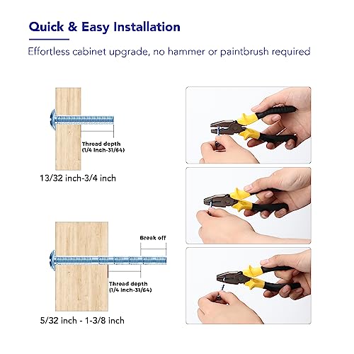 30 Pack Kitchen Cabinet Handles 3 Inch Hole Center Gold Cabinet Pulls - color: Gold, size: 3 Inch Hole Centers