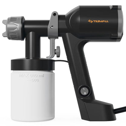 Tilswall Paint Sprayer Dreamer400 Ultra-Light Spray Gun for Painting Black - color: Black