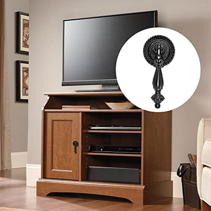 Biaungdo 4 Pack Antique Cabinet Pulls, Black Antique Pull Handles - color: Black