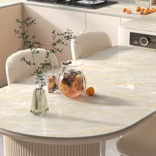 tiltil Peel and Stick Wallpaper Marble Self Adhesive Wallpaper 15.3x197in