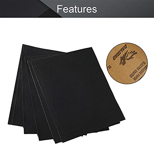 Utoolmart 150 Grits Sanding Sheets Wet Dry Silicon Carbide Sandpaper for Wood Furniture Metal Automotive Polishing 10pcs - color: 10pcs, size: 150 Grit