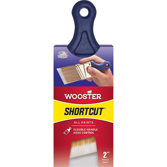 36-Pack of 2” Wooster Brush Company Q3211 Shortcut Synthetic Angle Sash Paint Brush - size: 2", style: Paintbrush (Pack of 36)