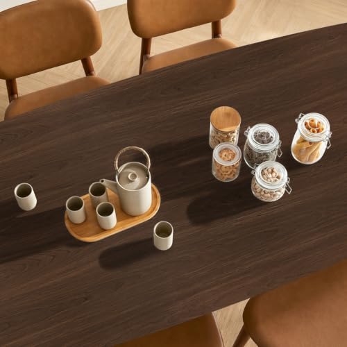 Arthome Cherry Wood Contact Paper Peel and Stick Wallpaper 16.5" x120" - color: Cherry Wood, size: 16.5" x 120"