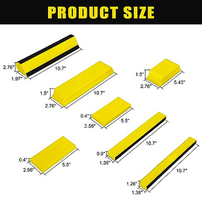 Werhoo 7Pcs Hand Sanding Block Set