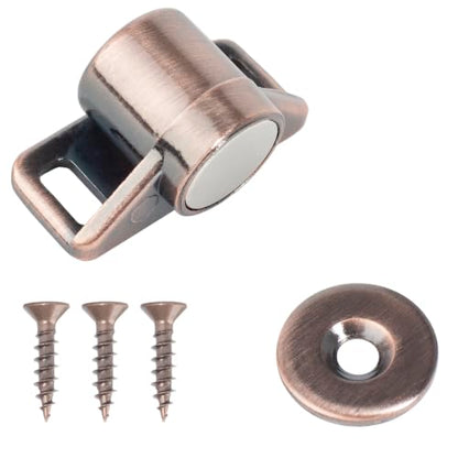SDTWZW 4 Pack Magnetic Door Catch, Cabinet Magnet Latch for Closure