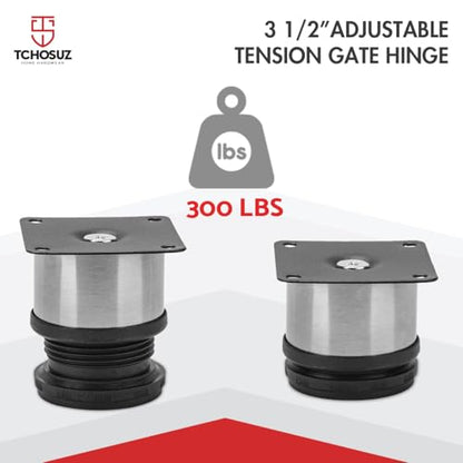 2 Inch Heavy-Duty Metal Furniture Legs 4-Pack Modern Round Feet - size: 2"/5cm
