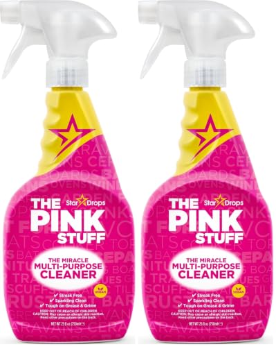 Stardrops The Pink Stuff Multi-Purpose Cleaner | Removes Grease | For Kitchens & Bathrooms | Pack of 2 - size: 25 Fl Oz (Pack of 2)