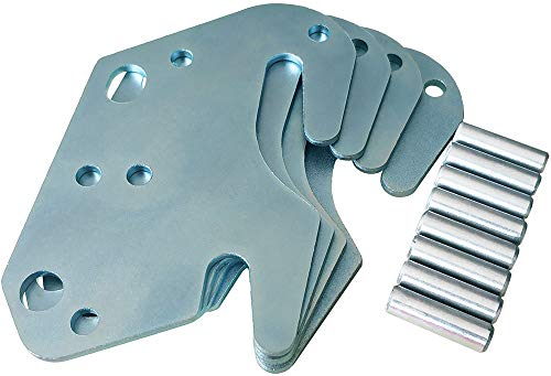 CAFORO Universal Wood Rail Hook Plates for Frame Bracket Headboard Footboard Replacement - Wooden Parts or New Bed Constructions - Set of 4 - color: Set of 4