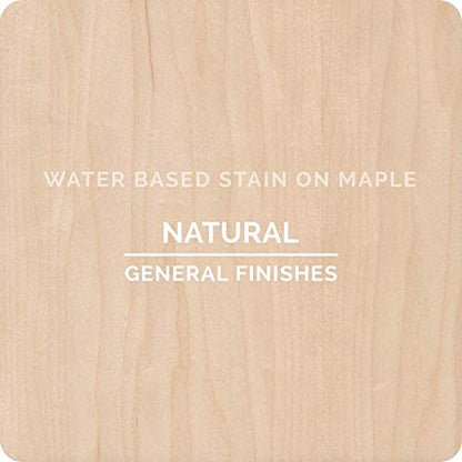 General Finishes Water Based Wood Stain, 1 Quart, Natural - color: Natural, size: 1 Quart