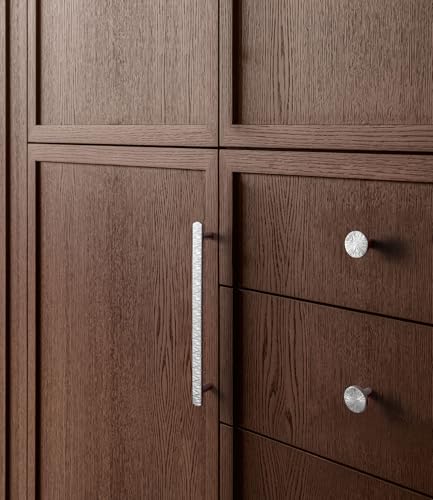Goo-Ki 5 Inch (128 mm) Hole Centers Luxurious & Sturdy Zinc Alloy Cabinet Handls,Polished Chrome Cabinet Pulls for Kitchen,Drawer,Cupboard & Wardrobe,6 Pack - color: Chrome Plating, size: 5.0 inch (128 mm) Hole Centers, style: Pulls With No Backplate