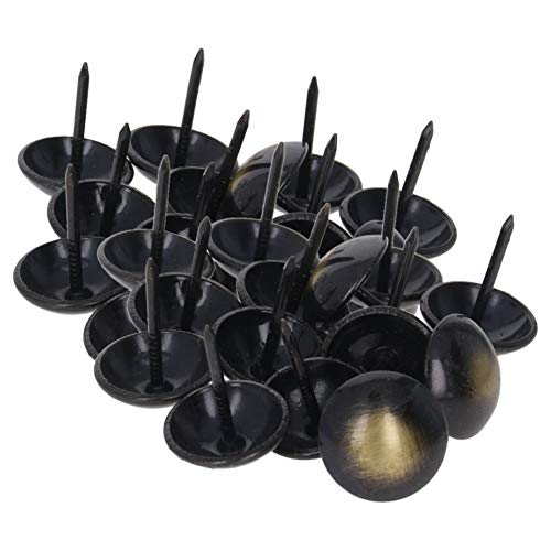 Aicosineg Antique Upholstery Nails Tacks 0.63" Head Dia Iron Round Thumb Push Pins, for Cork Board Furniture Decorative Headboards Sofa Chair Hardware 50pcs - color: 16*21mm 50pcs