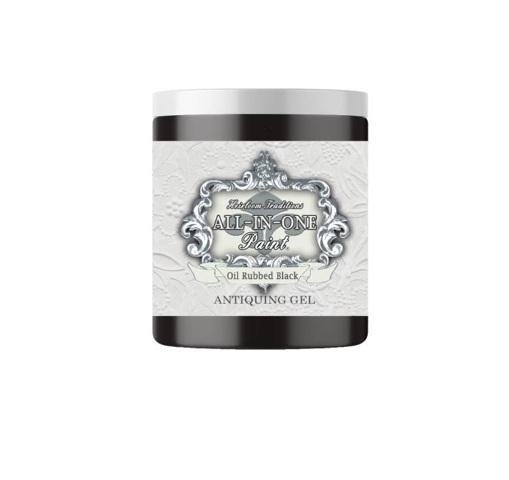 Heirloom Traditions Antiquing Gel - Oil Rubbed Black, 8 Fl Oz - color: Oil Rubbed Black, size: 8 Fl Oz (Pack of 1)