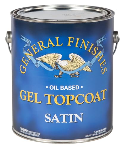 General Finishes Oil Based Gel Topcoat, 1 Gallon, Satin - size: 1 Gallon