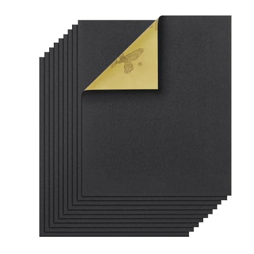 20Pcs Wet Dry Sandpaper Sheets, 9’’ x 11’’ Premium Silicon Carbide Auto Sand Paper (Grit 360) - size: Grit 360