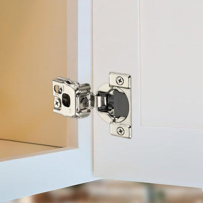 HOME EDIT 5 Pair 1 Inch Overlay Soft Close Cabinet Hinges Door Hinges - size: 1 inch Overlay