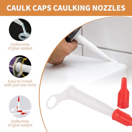 23-Piece Caulking Tool Kit – 3-in-1 Silicone Caulk Remover,