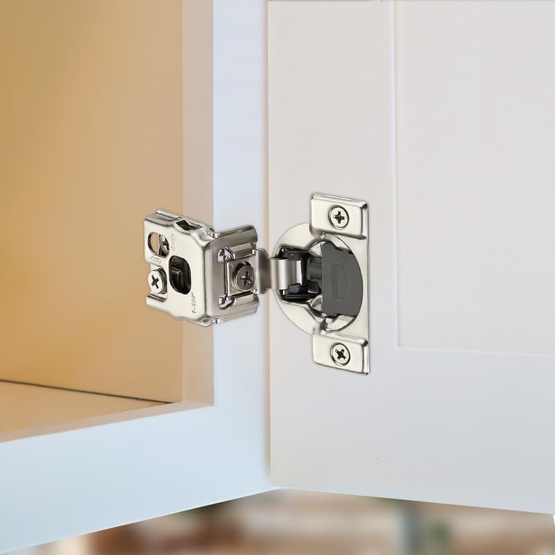 HOME EDIT 1 Pair 1-1/4 Inch Overlay Soft Close Cabinet Hinges Door Hinges - size: 1-1/4 inch Overlay