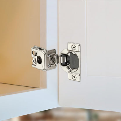 HOME EDIT 1 Pair 1-1/4 Inch Overlay Soft Close Cabinet Hinges Door Hinges - size: 1-1/4 inch Overlay