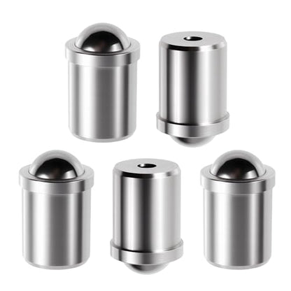 5 Pcs 304 SS Ball Catch Latch, 10x13mm Silver Cabinet Door Catch - size: 10*13mm