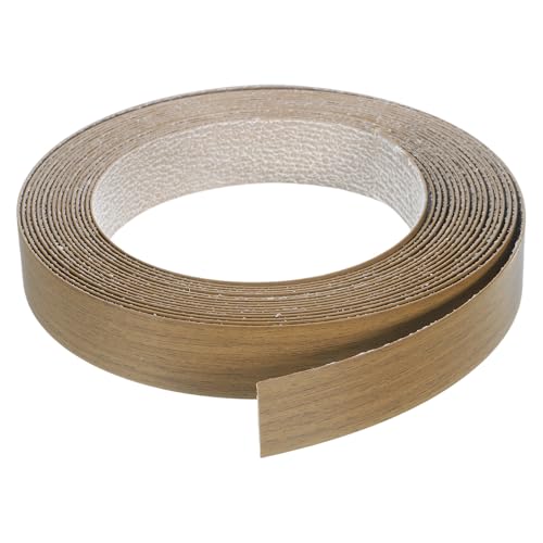 uxcell Edge Banding 1 1/8 Inch x 24.61ft Pre-Glued Wood Veneer Brown Walnut - color: Walnut, size: 1 1/8 Inch x 24.61ft