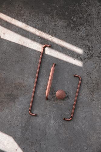 Goo-Ki 6 Pack 3-3/4 Inch （96mm） Hole Center Cabinet Pulls Antique Copper Zinc Alloy Kitchen Drawer Pulls Drawer Handles 4.2 Inch Length 2202-AC-96 - color: Antique Copper, size: 3-3/4 Inch Hole Centers
