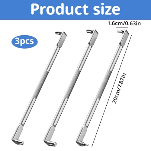 3pcs 90 Degree Screwdriver Set, offset screwdriver, right angle screwdriver, Hex Shaft Design, Suitable for Workshops and Daily use