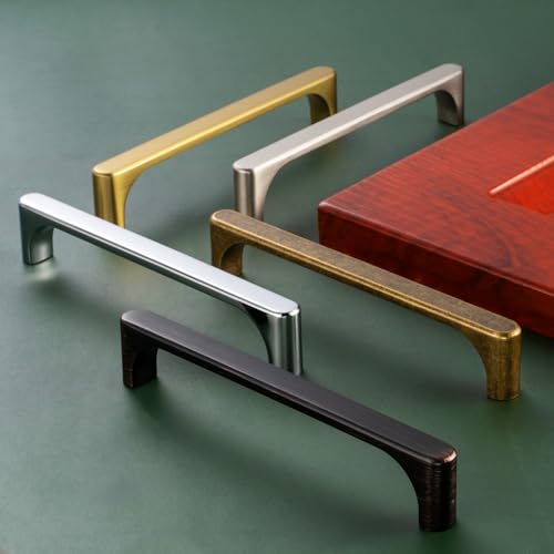 6-1/4 Inch Brushed Bronze Cabinet Pulls Kitchen Handle 10 Pack 3126 - color: Brushed Bronze, size: 6-1/4 In Hole Distance