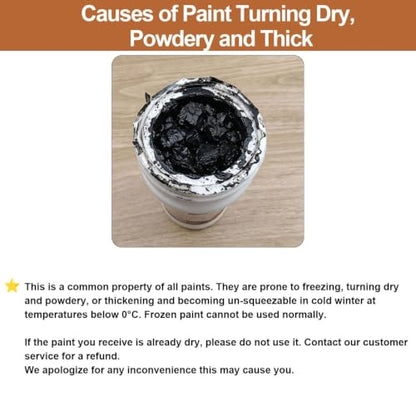 Black Touch-Up Paint for wood, Doors, Cabinets & Furniture 6.35 fl oz - color: black