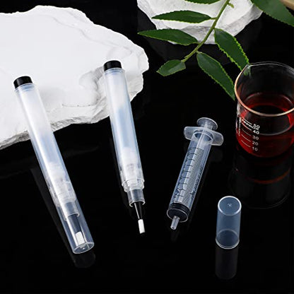 BBTO 5 Pack Touch up Paint Pen Fillable Refillable Paint Pen for Walls Reusable Wall Repair Painting Brush Tool for Wood Floors Furniture Cabinets Windows Doors Repair DIY Home Improvement