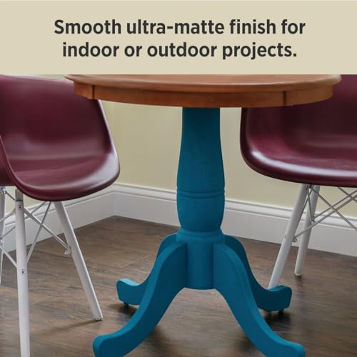 Krylon CHALKY FINISH 12 Oz. Ultra Matte Chalk Spray Paint, Colonial Ivory - 1 Each - color: Colonial Ivory