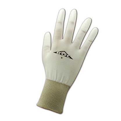 MAGID ROC Scratch-Resistant Fingertip Work Gloves, 12 Pair, PU58 - size: 7/S, style: 12 Pairs