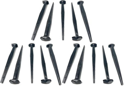 Metal Magery 3" Wrought Head Nails Decorative Antique Rose Head Nail Qty: 25 (Pack of 3) - size: 3 inches (Pack of 3)