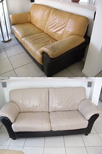 Blend It On Furniture Leather Max Complete Room/Large Sectional Kit/Leather Repair & Refinish/The Only Repair Refinish You Will Ever Need (Black) - color: Black