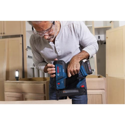 GTH18V-18MB12 18V Brushless 18-Gauge Narrow Crown Stapler Kit with (1) 2 Ah Standard Power Battery - style: Tool + Battery & Charger