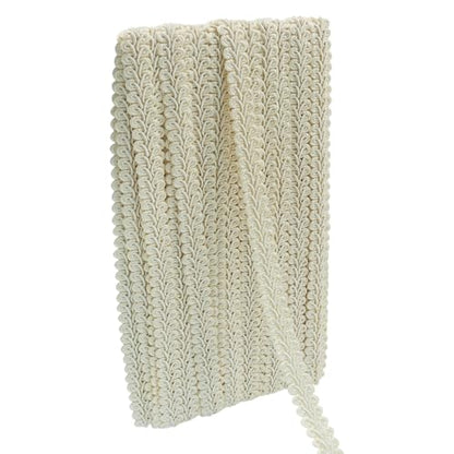 Gimp Braid Trim, Beige, 1/2 Inch, 14 Yards - color: Beige