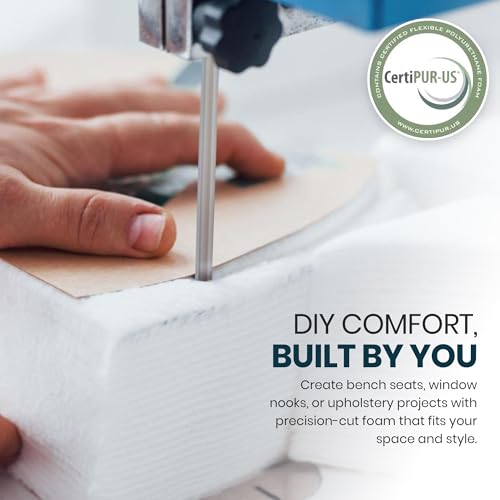 5-Pack of 1" x 30" x 72" High Density Upholstery Foam, Foam Padding & Sheet, Cushion Seat Replacement, Crafts Foam, Seat Cushion Insert, Cushion & Seat Repair Quality Upholstery Foam - size: 1" x 30" x 72", style: 5-Pack