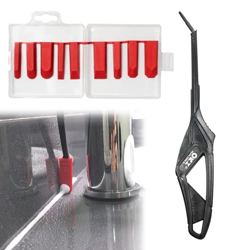 ORXPLUS TOOLS 10pcs Caulking Tool Kit Silicone Finishing Tool for Tight Areas Bathroom Kitchen Window Sink - size: 10 PCS Silicone Finishing Tool