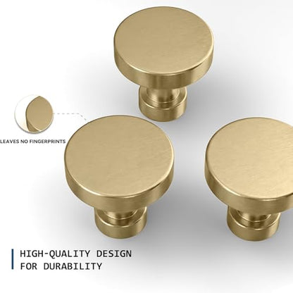 30 Pack Cabinet Knobs Champagne Bronze Drawer Knobs Solid Dresser Knobs for Dresser Drawers - color: Champagne Bronze, size: 30 Pack