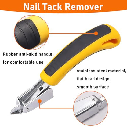 4Pcs Upholstery and Construction Staple Remover Tools Set - color: Multicoloured-4pcs