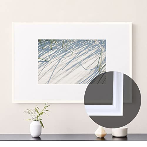 Flexible Wall Molding Trim & Chair Rail | Peel and Stick Self-Adhesive Panel Moulding | DIY Home Decor on The Cabinet Door Mirror Frame, 9.8ft x 1.3 in - size: 9.8 ft x 1.3 in