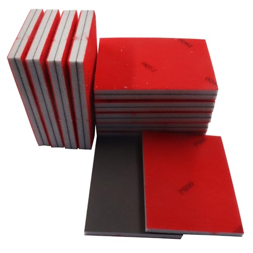 20 PCS Ultra Fine 800 Grit Sanding Sponge - size: 800 Grit