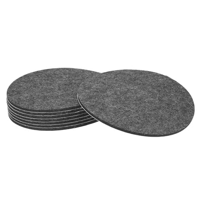 uxcell 8Pcs Non Slip Furniture Pads 8.5" Self Adhesive(Gray 0.2" Thk) - color: Grey, size: 8.5" x 0.2"