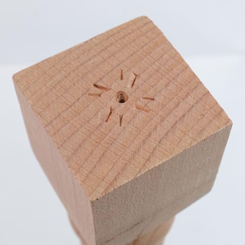Wooden Furniture Legs, 5.9 Inch, 4 Pcs, Unfinished Sofa Feet - size: Type-1