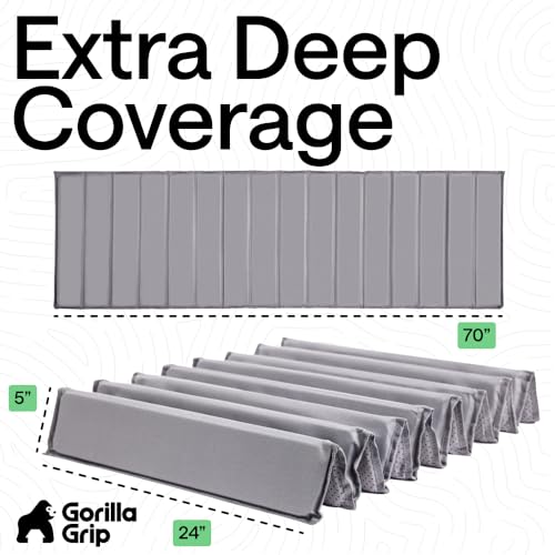 GORILLA GRIP Couch Cushion Support Board for Sagging Sofas, 24x70 Gray - size: 24" x 70" Wide Sofa